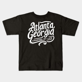 Atlanta Memories: Souvenir design That Speaks Kids T-Shirt